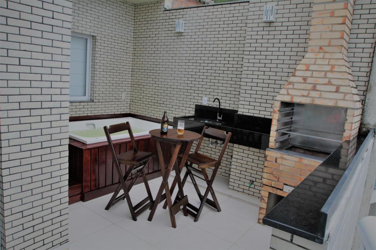 망가라치바 Cobertura Duplex Vista Mar 아파트 외부 사진